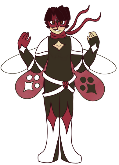 Kazuma Asougi, as a superhero. Finished version.